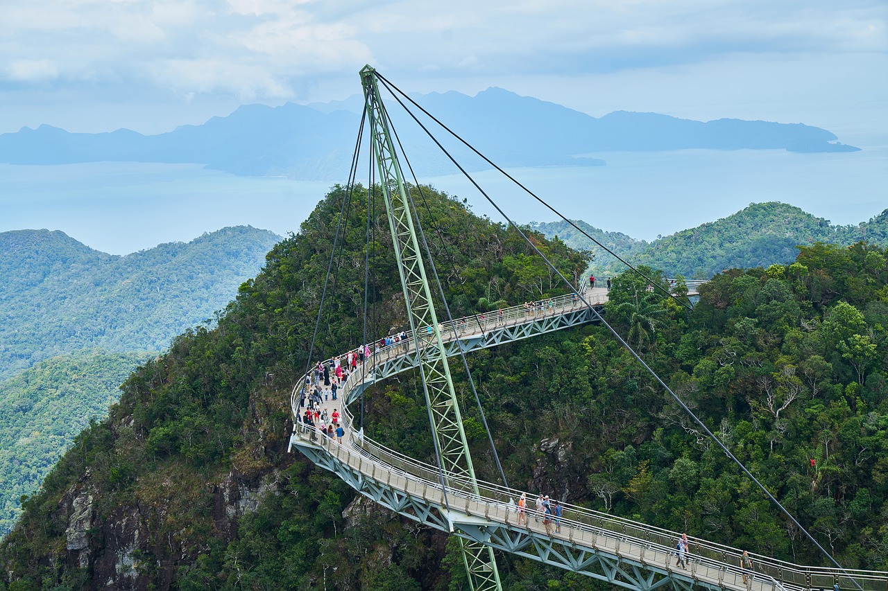 Image - bridge mountain taylor sky high