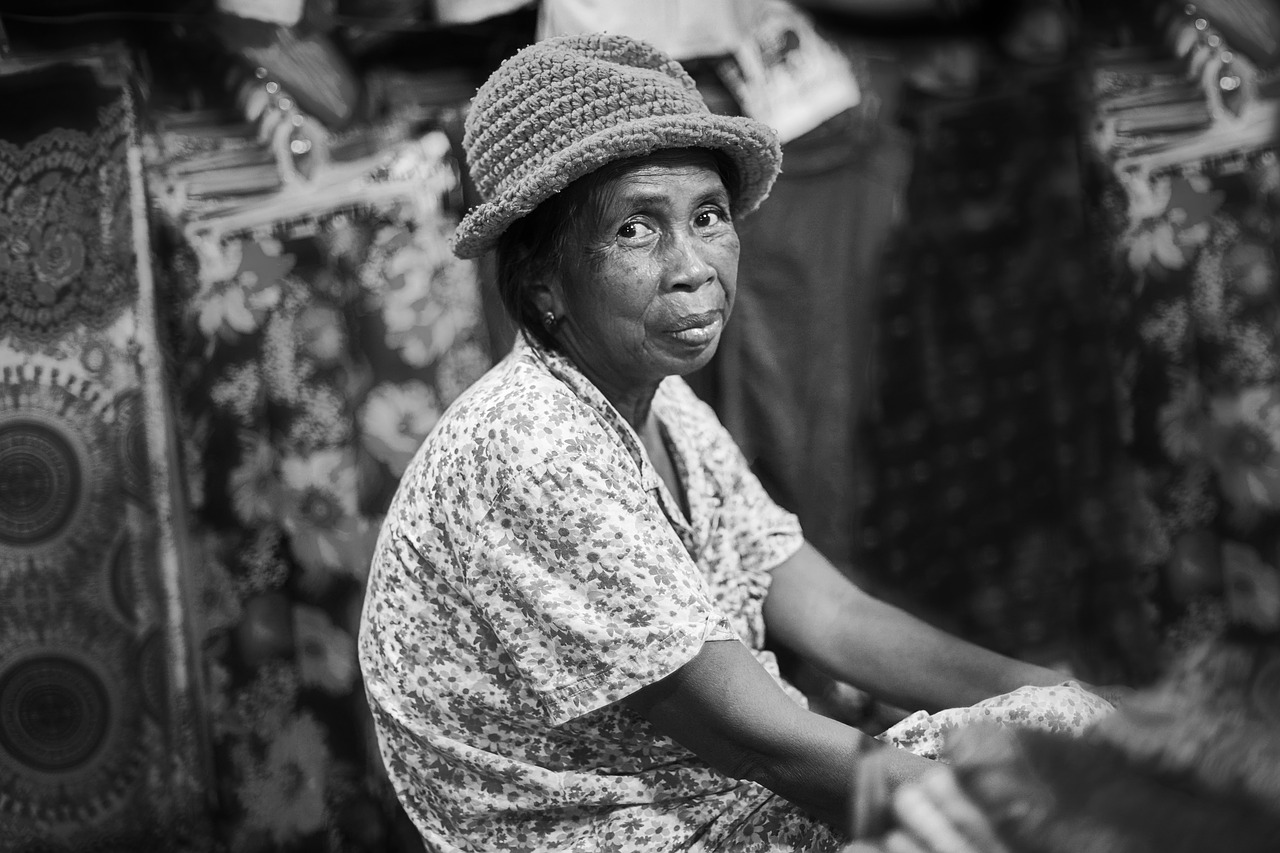 Image - black and white exposure portrait