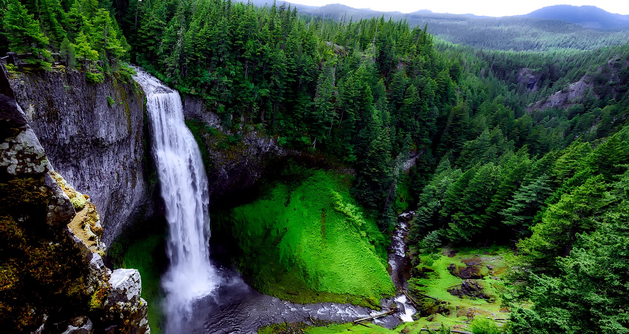 Image - salt creek falls waterfall landmark