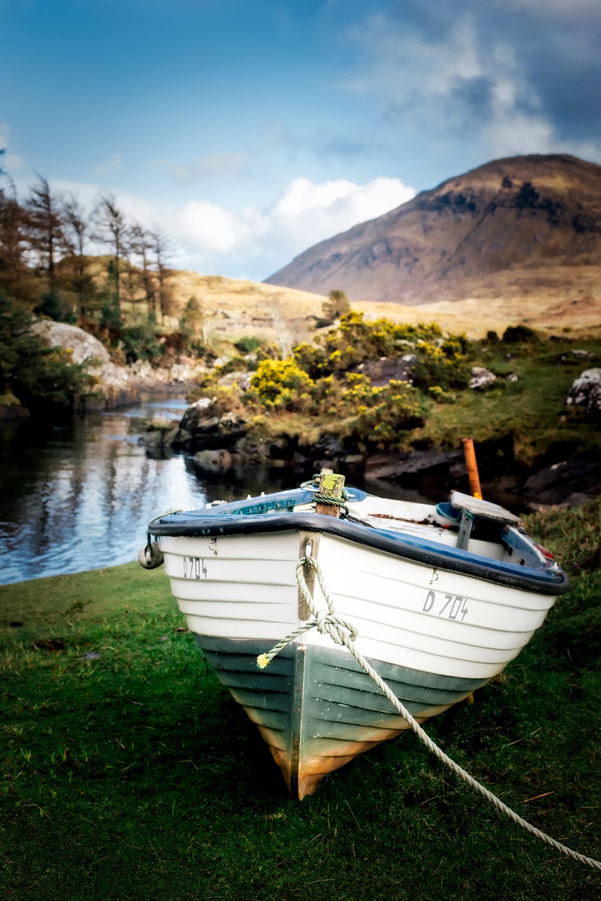 Image - boat stream creek ireland