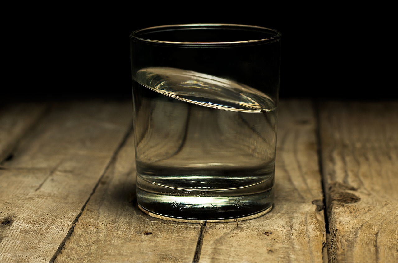 Image - calm clear drink filling glass