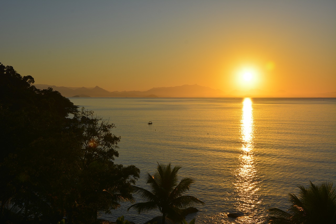 Image - nature mar sunrise beira mar dawn