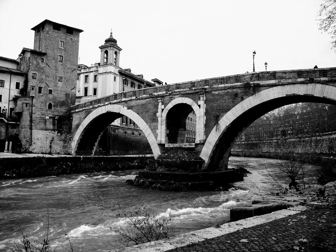 Image - bridge rome ancient rome tiber