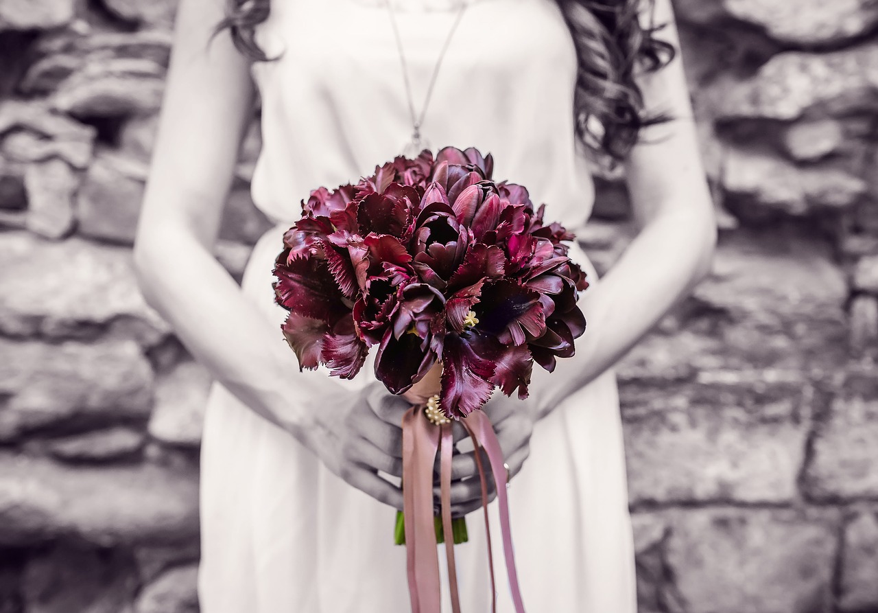 Image - bridesmaid wedding flowers bouquet