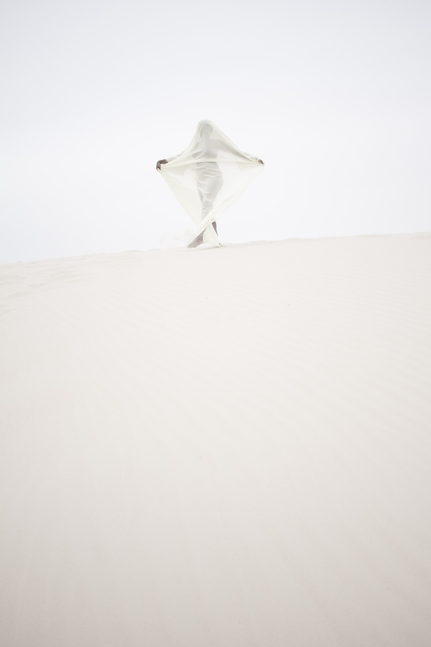 Image - mystical portrait sand dune