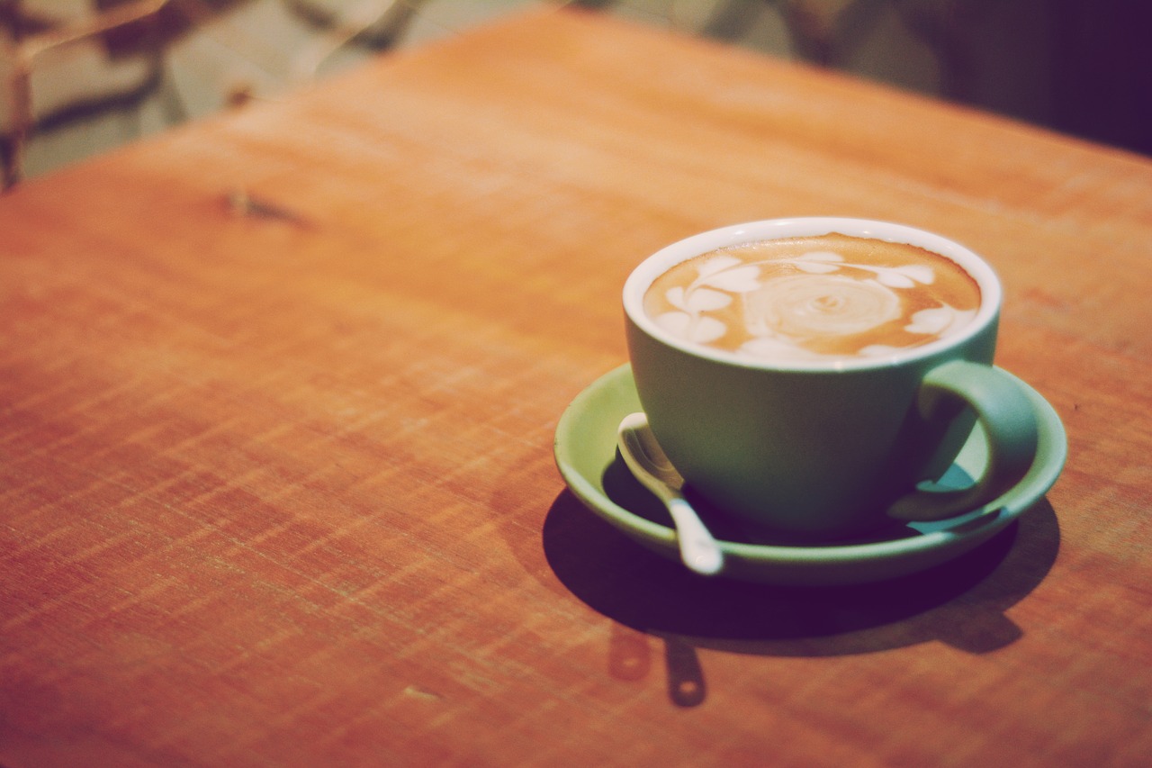 Image - coffee literature and art background