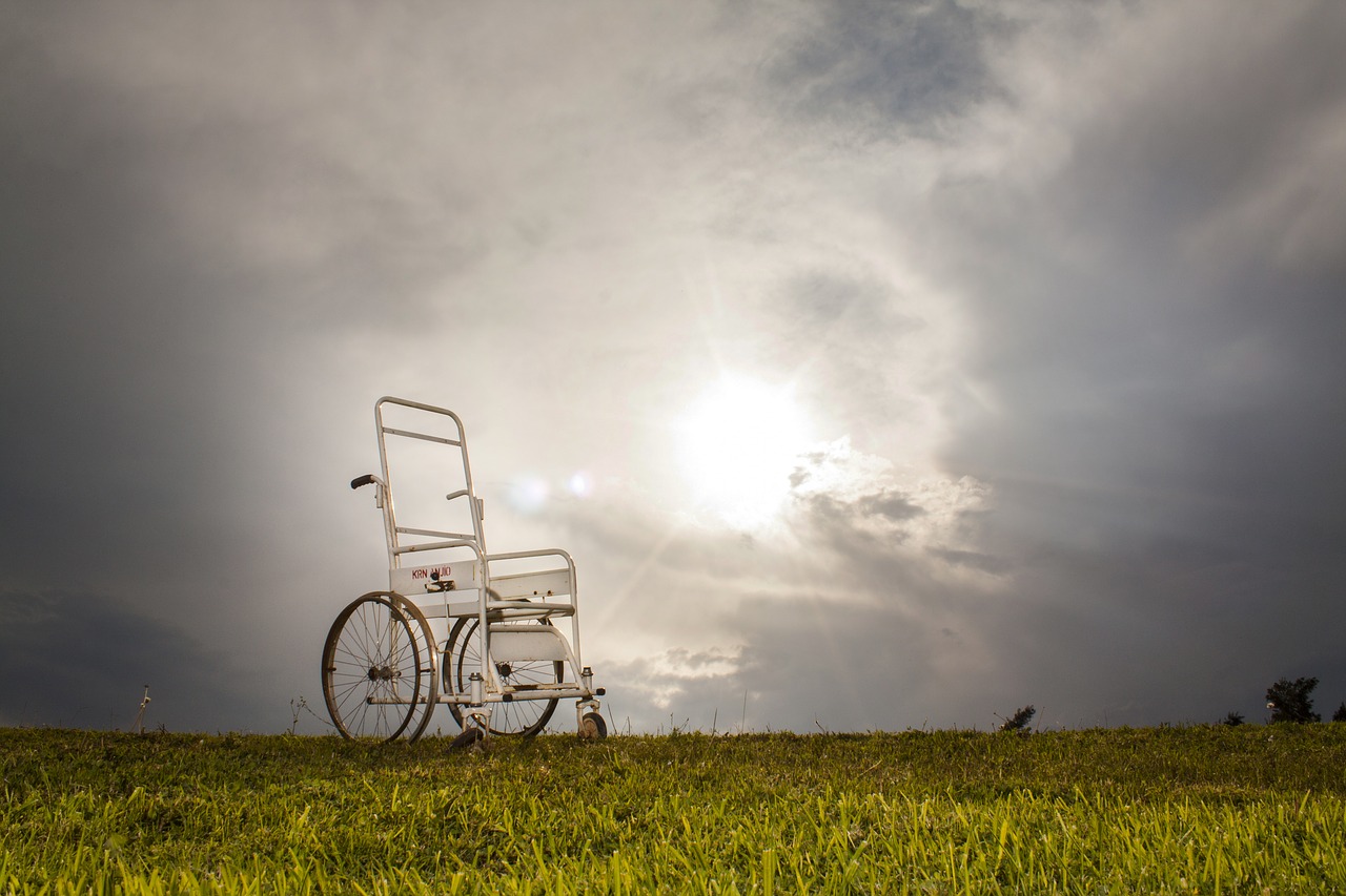 Image - wheelchair engel disabled crippled