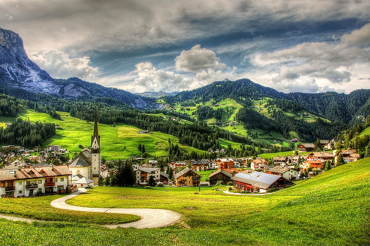 Image - dolomites alta badia nature