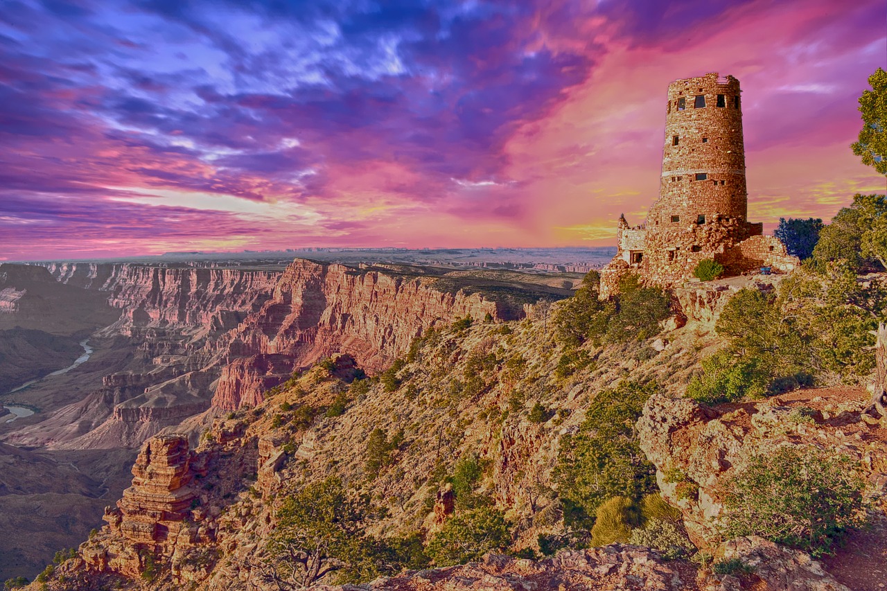 Image - canyon tower landscape national