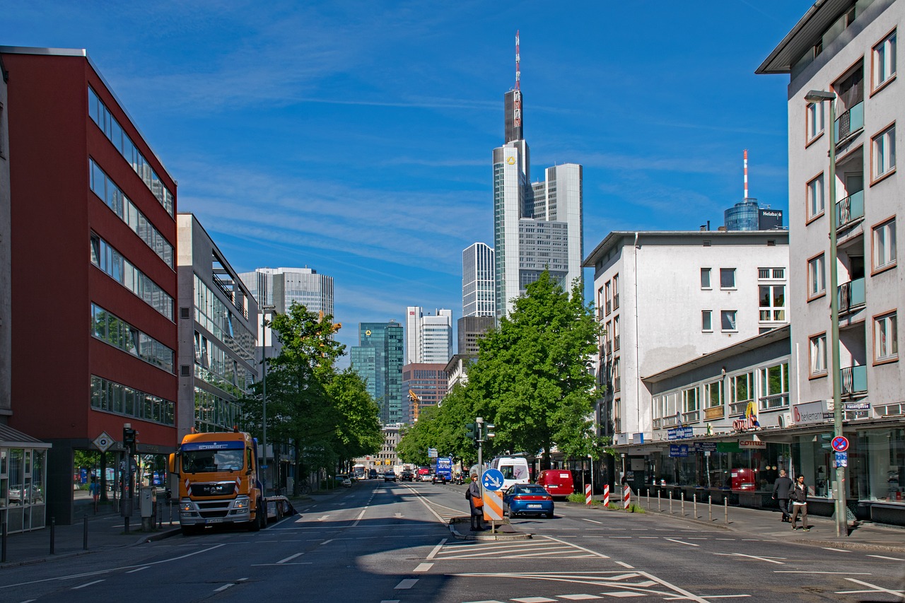 Image - frankfurt hesse germany skyline
