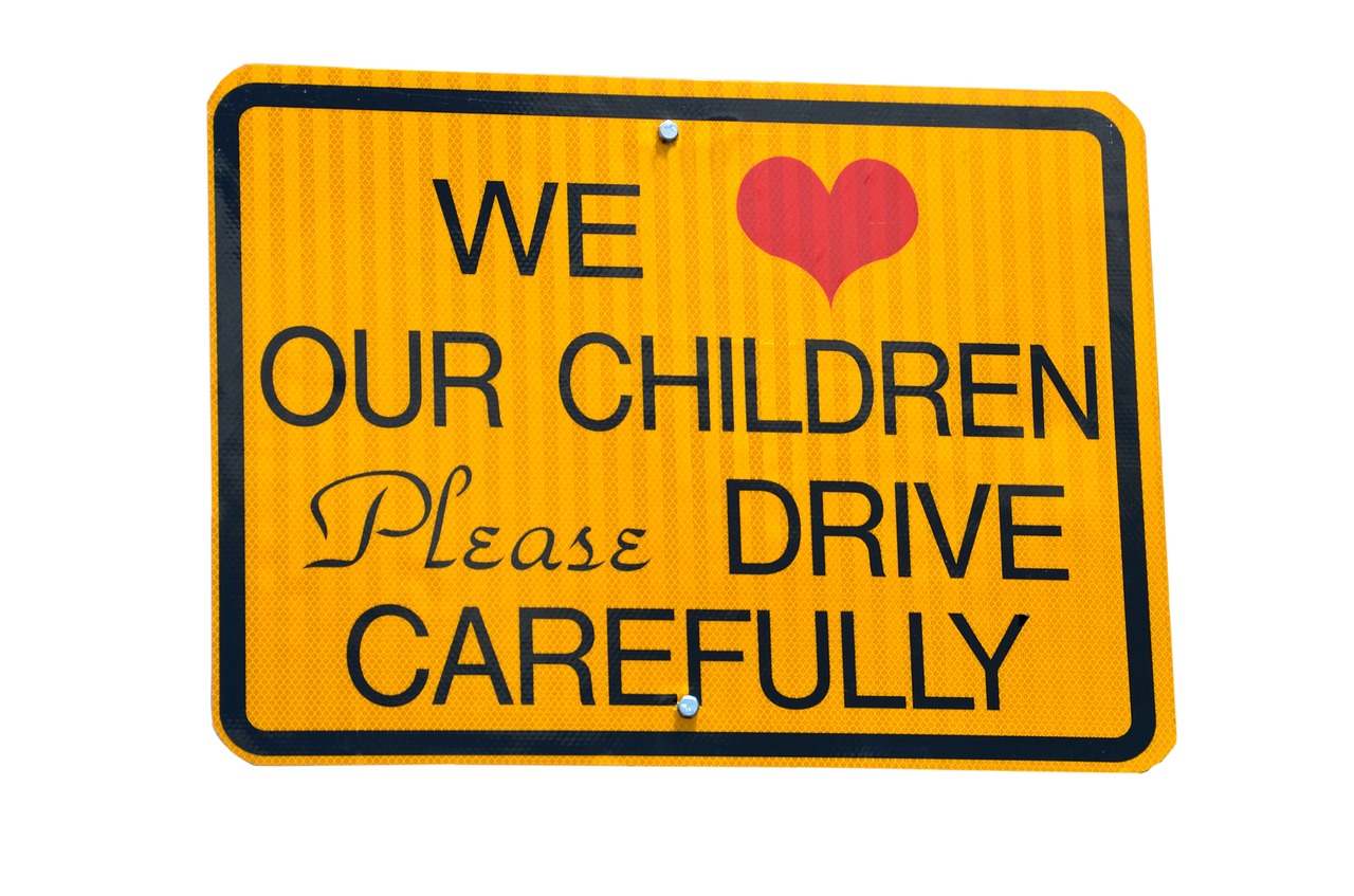 Image - children at play sign signage