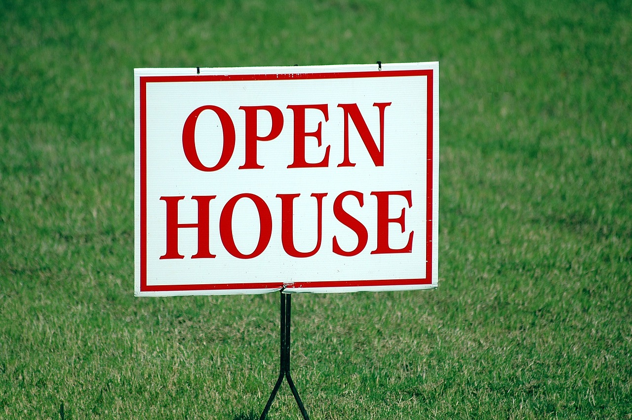 Image - open house sign for sale