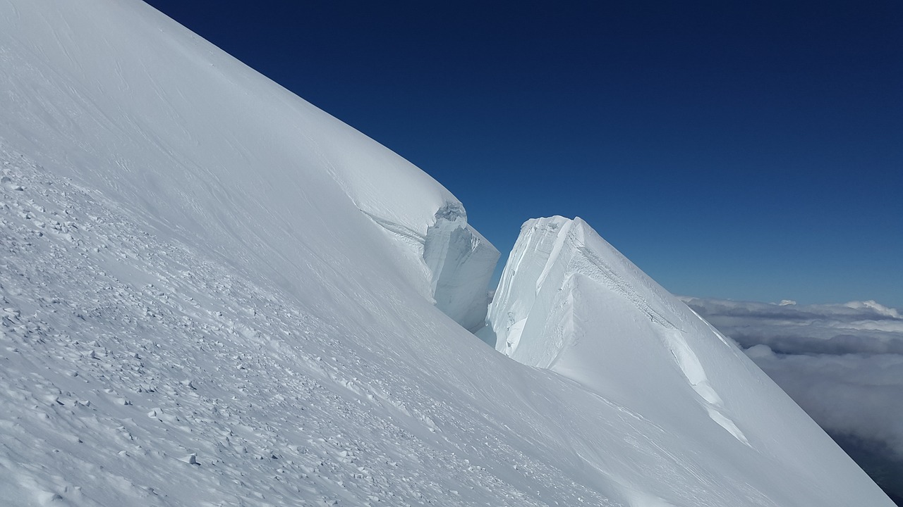 Image - glacier crevasses seracs