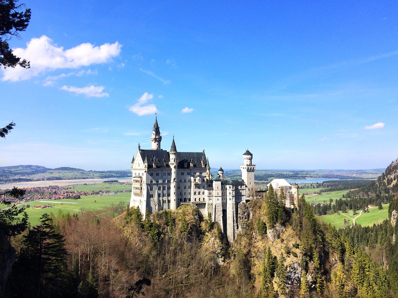 Image - germany alps castle nature europe