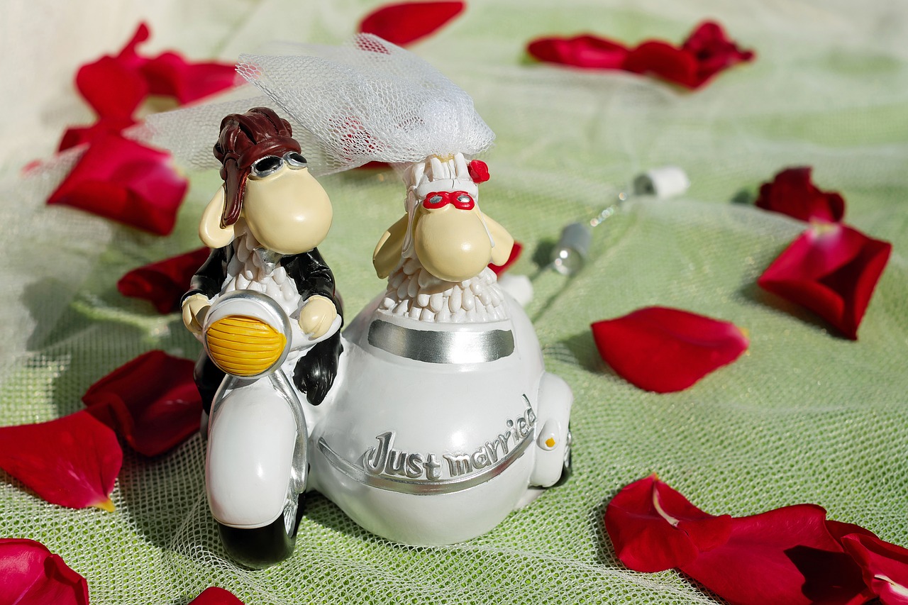 Image - wedding bride and groom figure