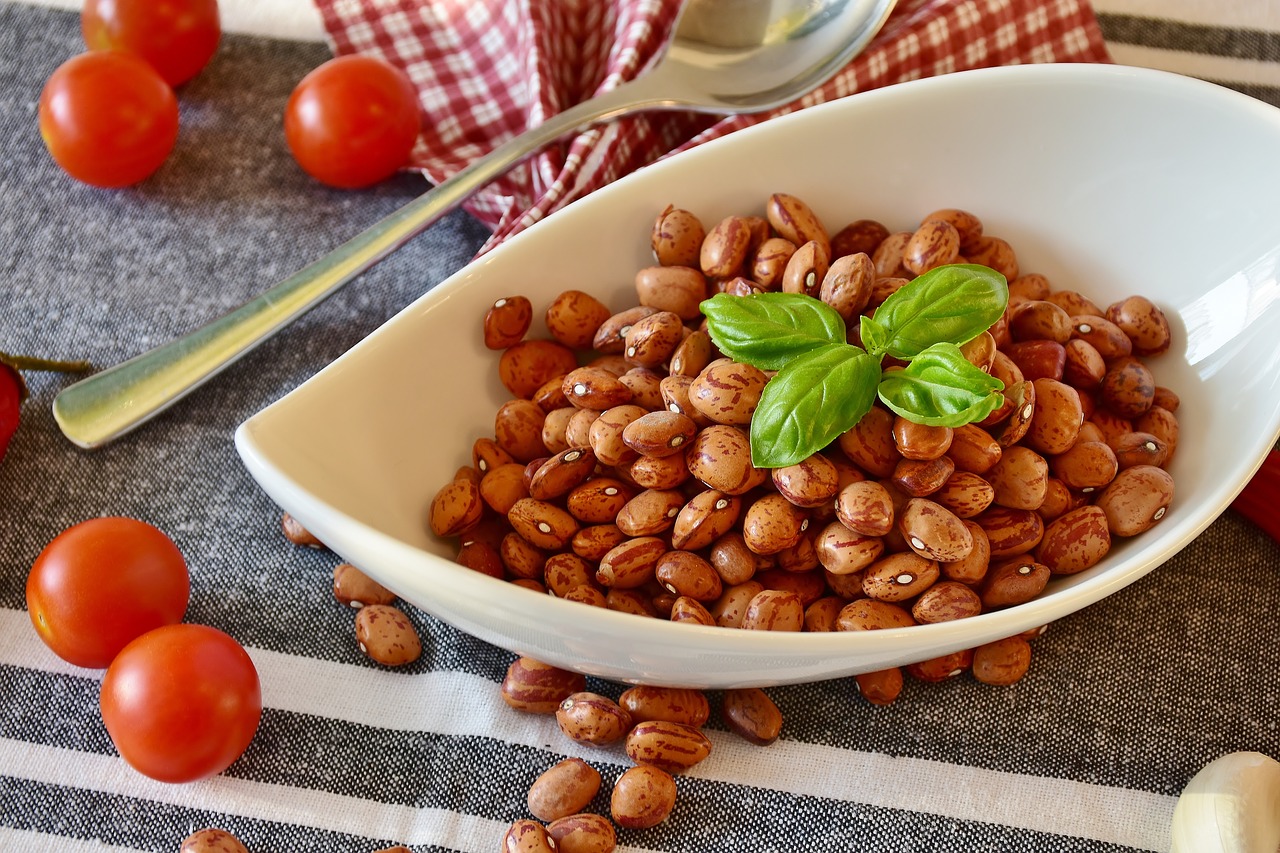 Image - beans legumes food meatless