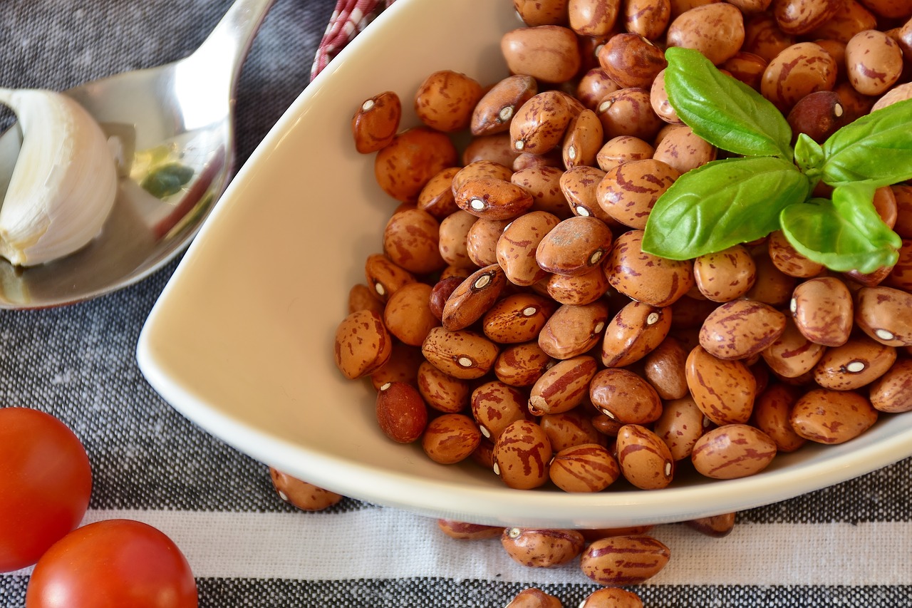 Image - beans legumes food meatless