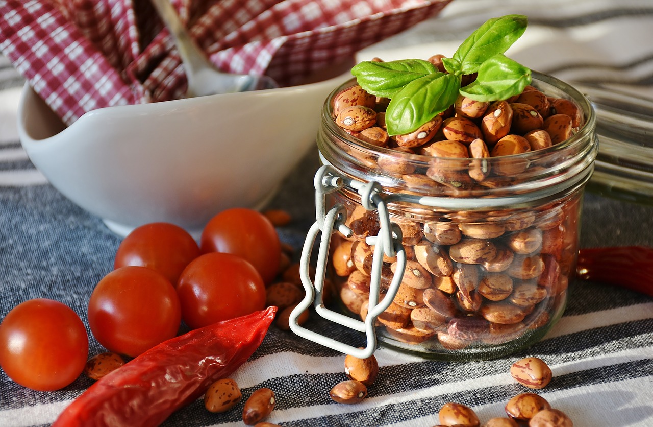 Image - beans legumes food meatless