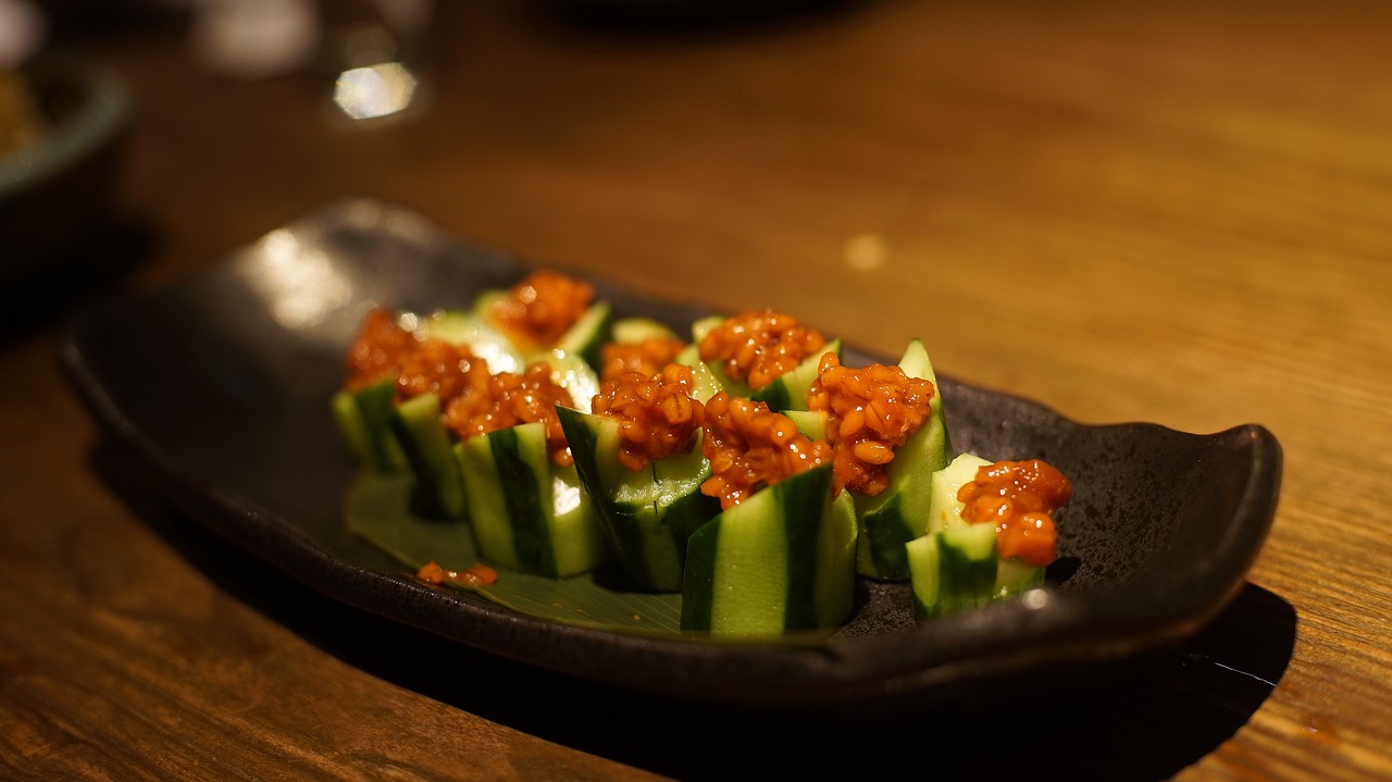 Image - japan cuisine cucumber kaiseki
