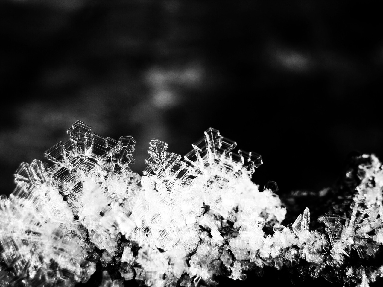 Image - crystals ice winter cold