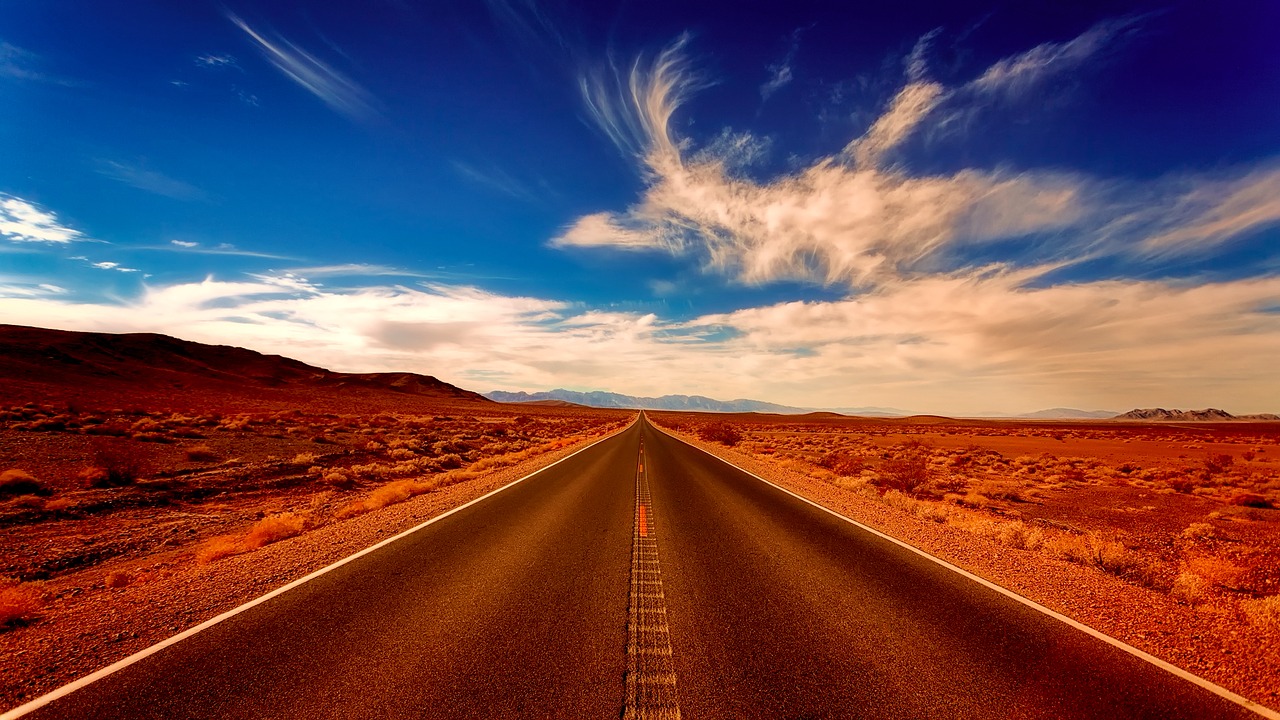 Image - desert landscape road highway