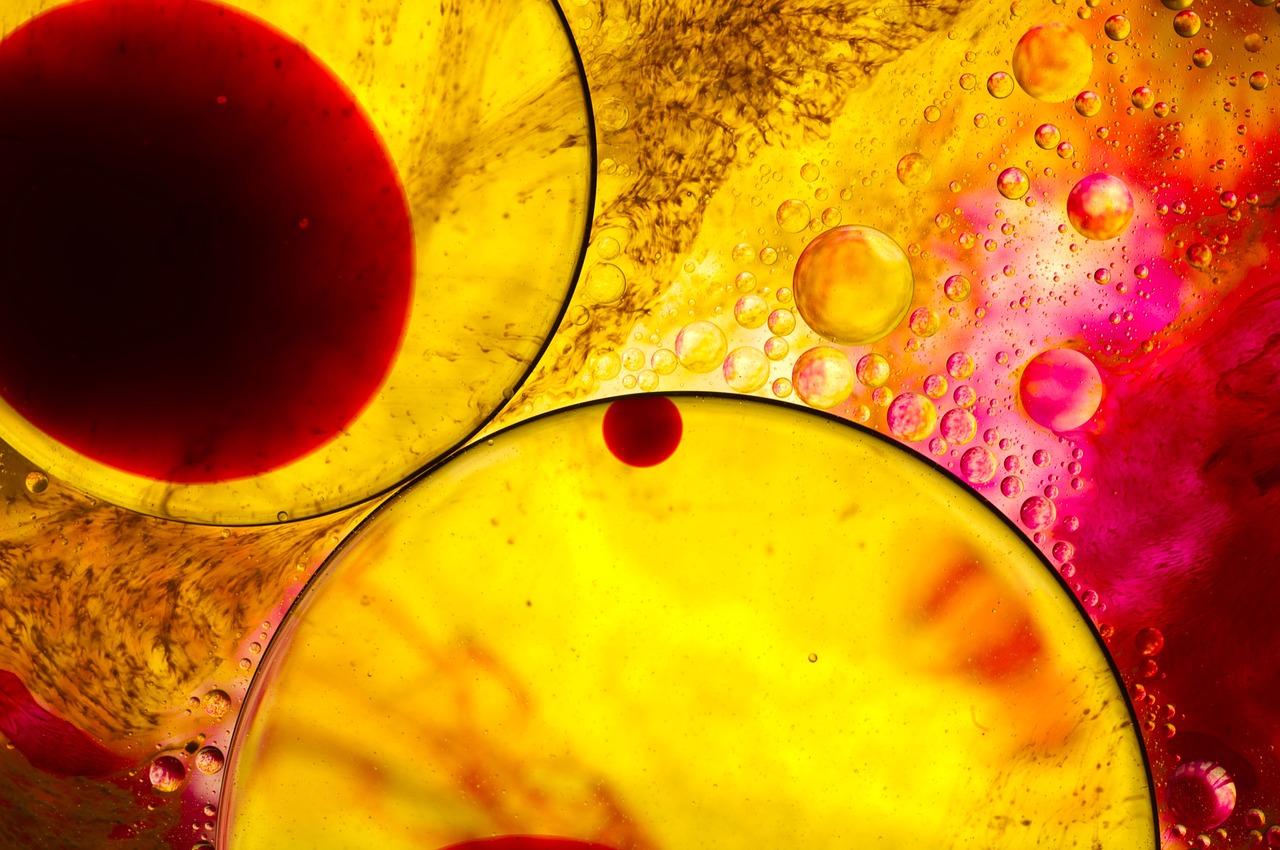 Image - abstract water oil macro