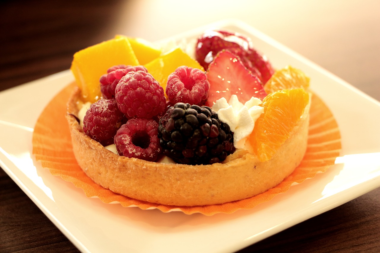 Image - dessert berries fruits tart