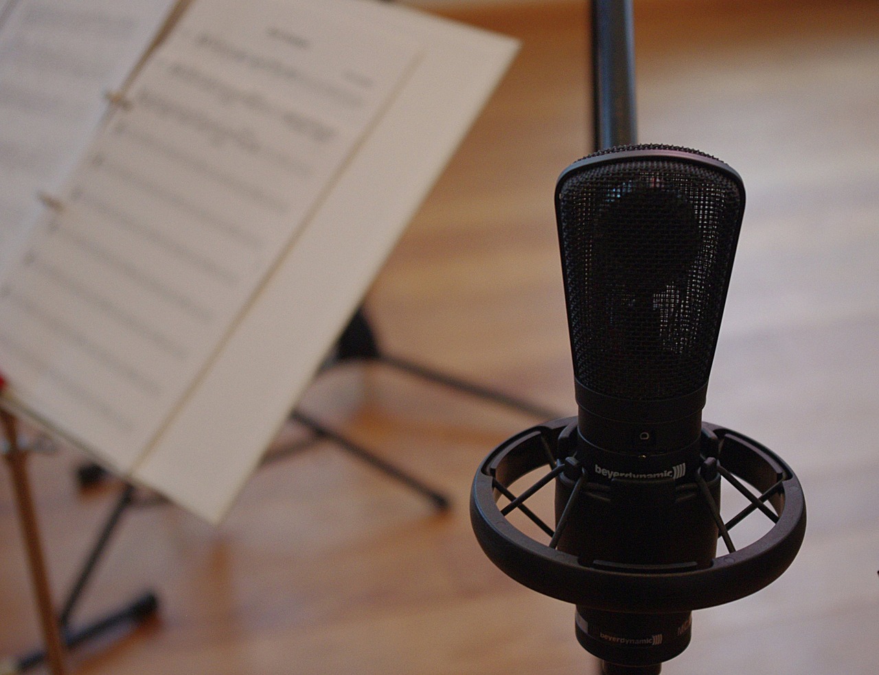 Image - microphone studio music recording