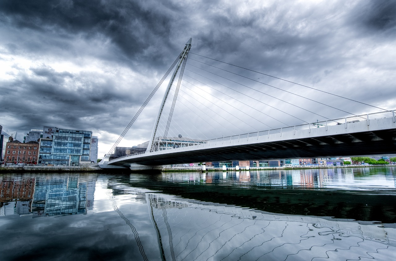 Image - samuel beckett bridge dublin ireland