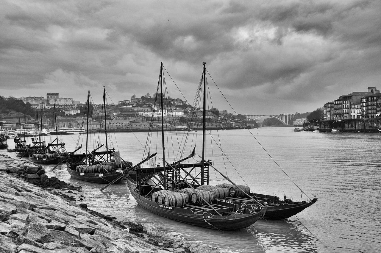 Image - rabelo boat porto douro portugal