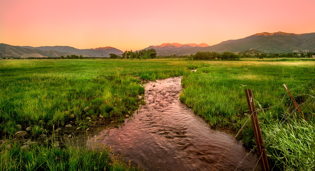 Image - utah creek river nature landscape