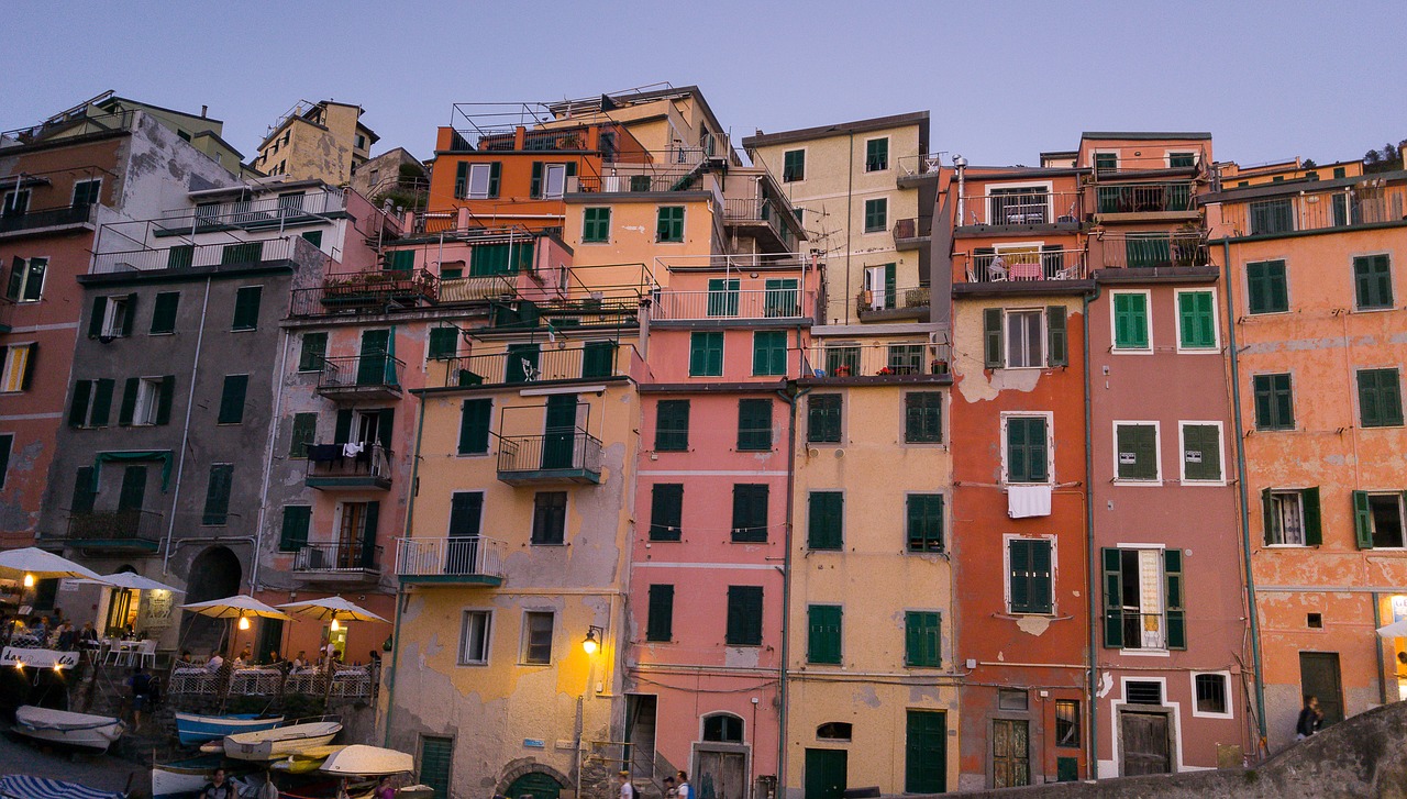 Image - italy cinque terre riomaggiore port