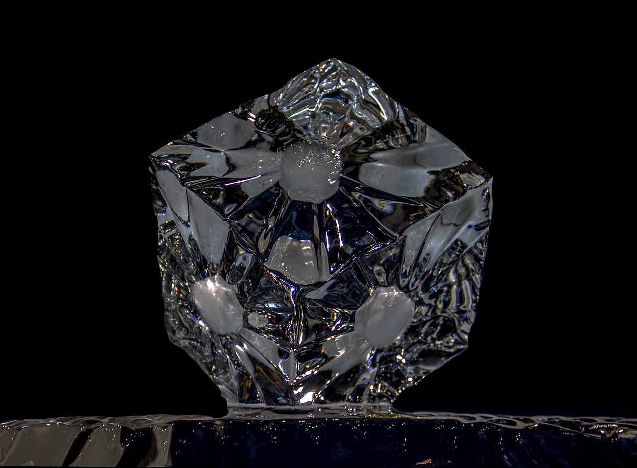 Image - cube ice diamond