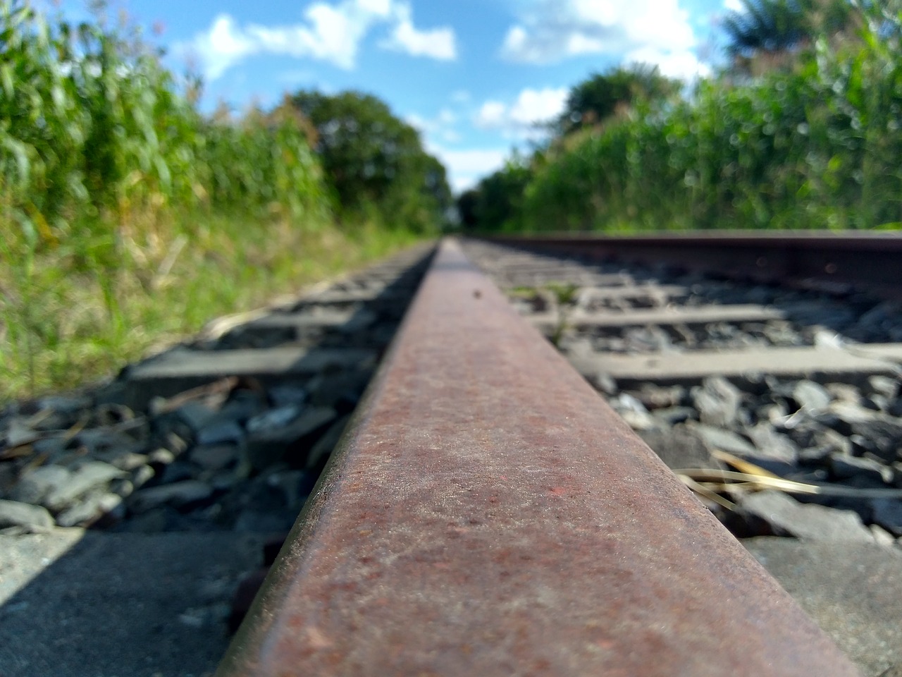 Image - train rail background wallpaper