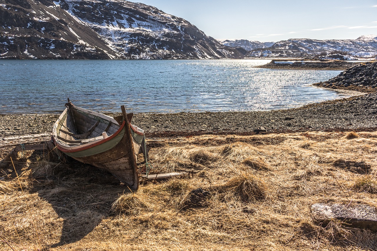 Image - boat ocean fjord shorline