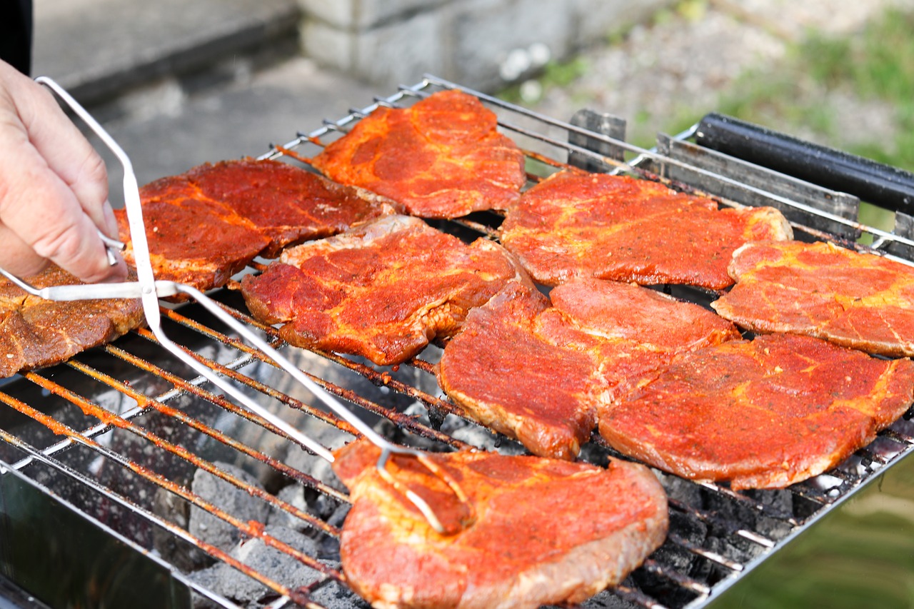 Image - barbecue meat food grill grilling