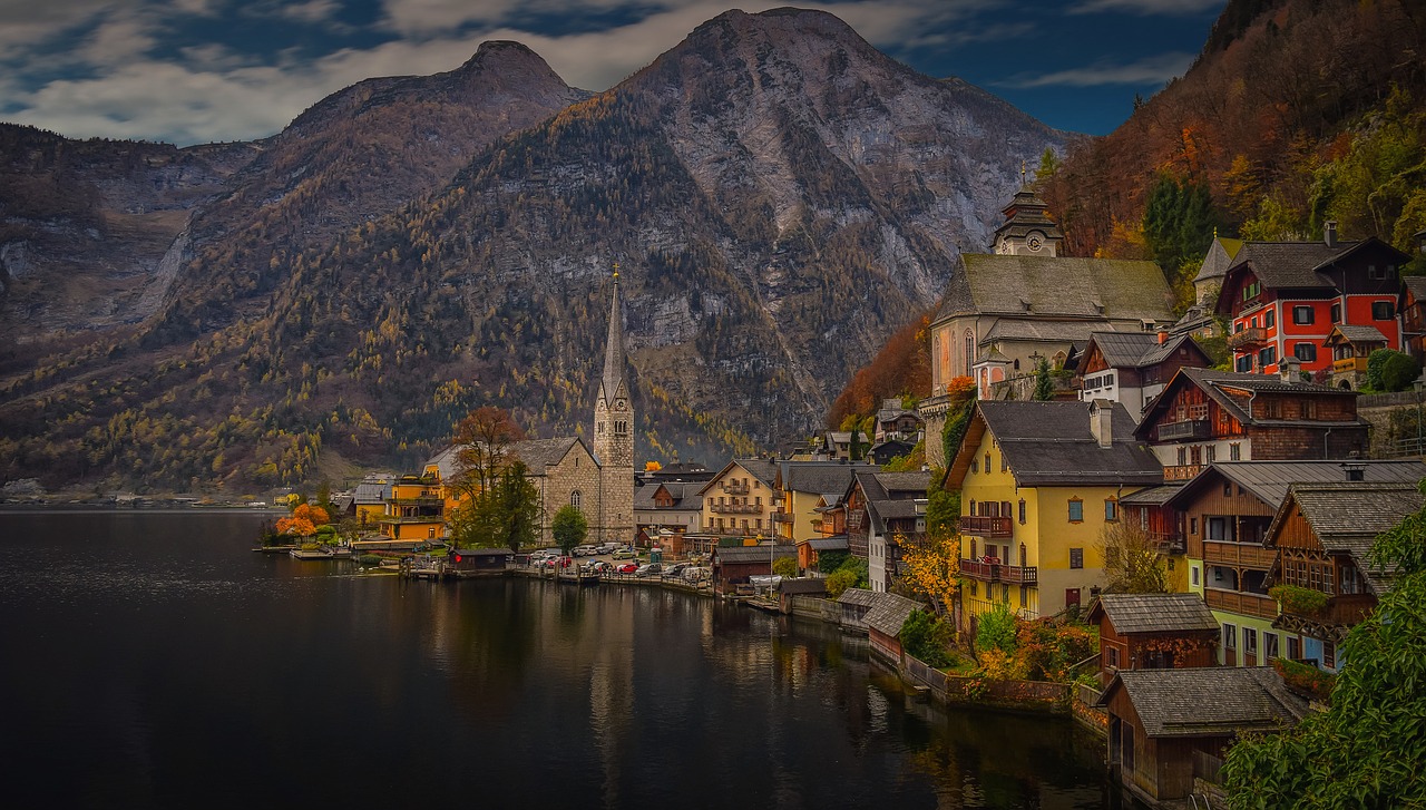 Image - hallstatt austria lake mountain