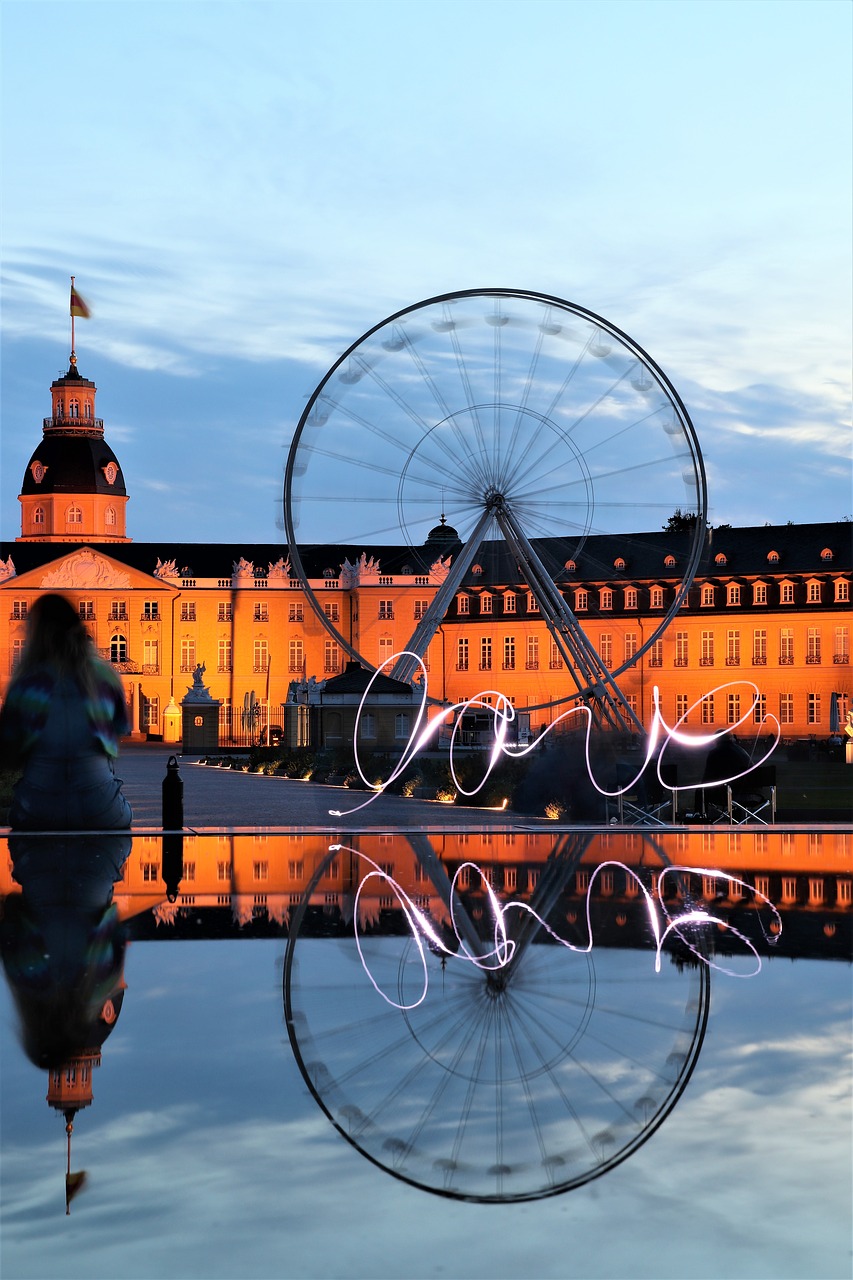 Image - love ferris wheel castle karlsruhe