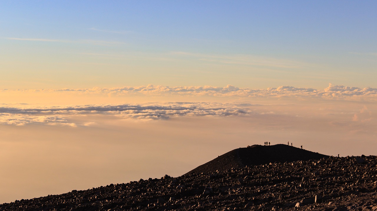 Image - mountain rock cloud nature