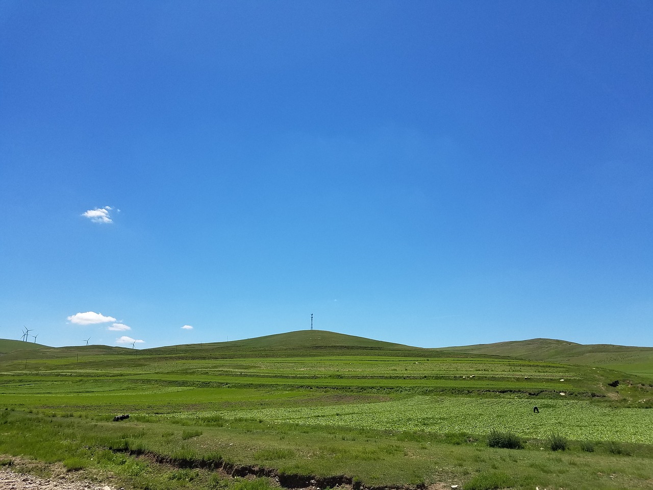 Image - blue sky fresh air cloud