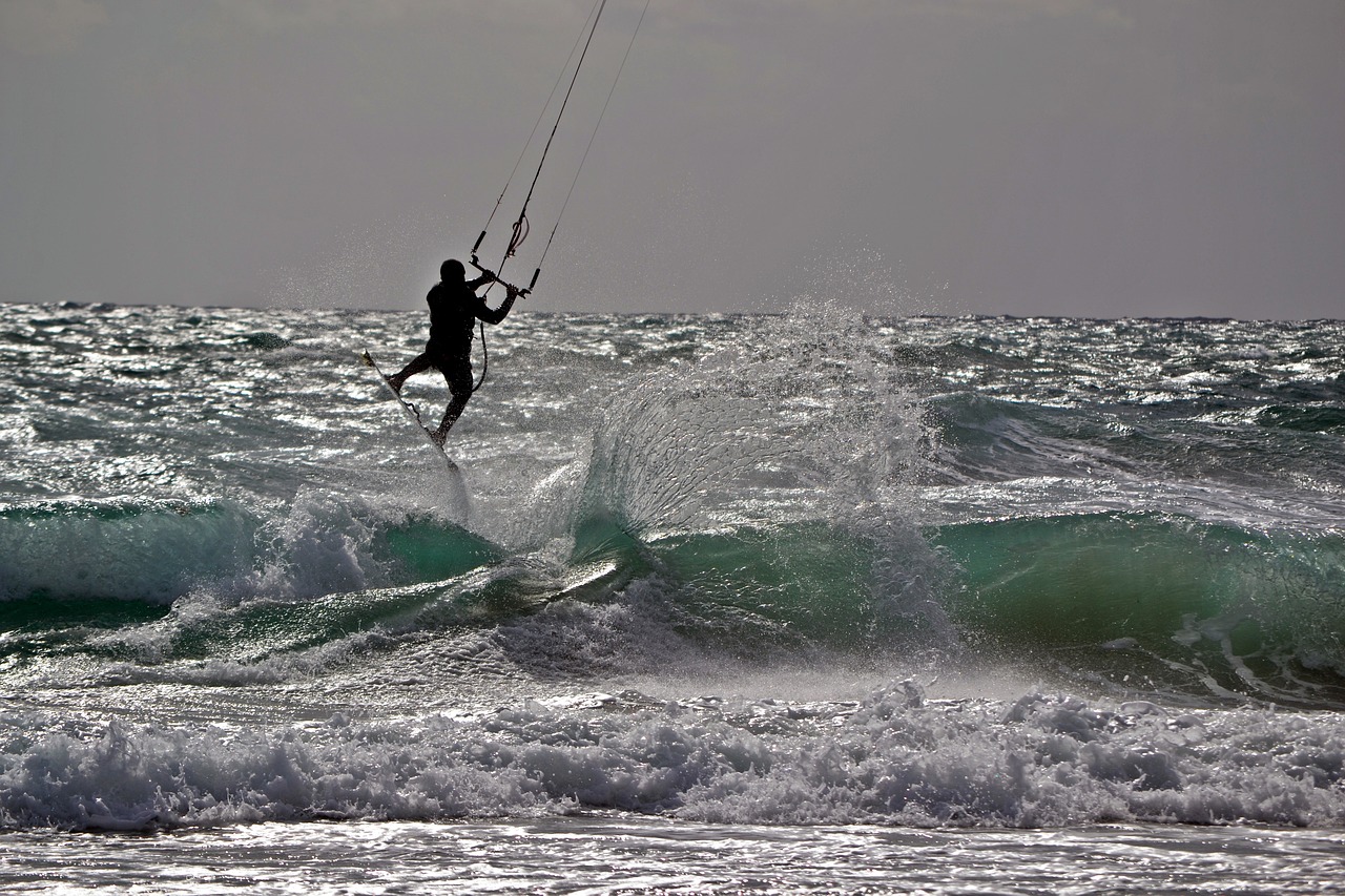 Image - mediterranean surf kite surfing