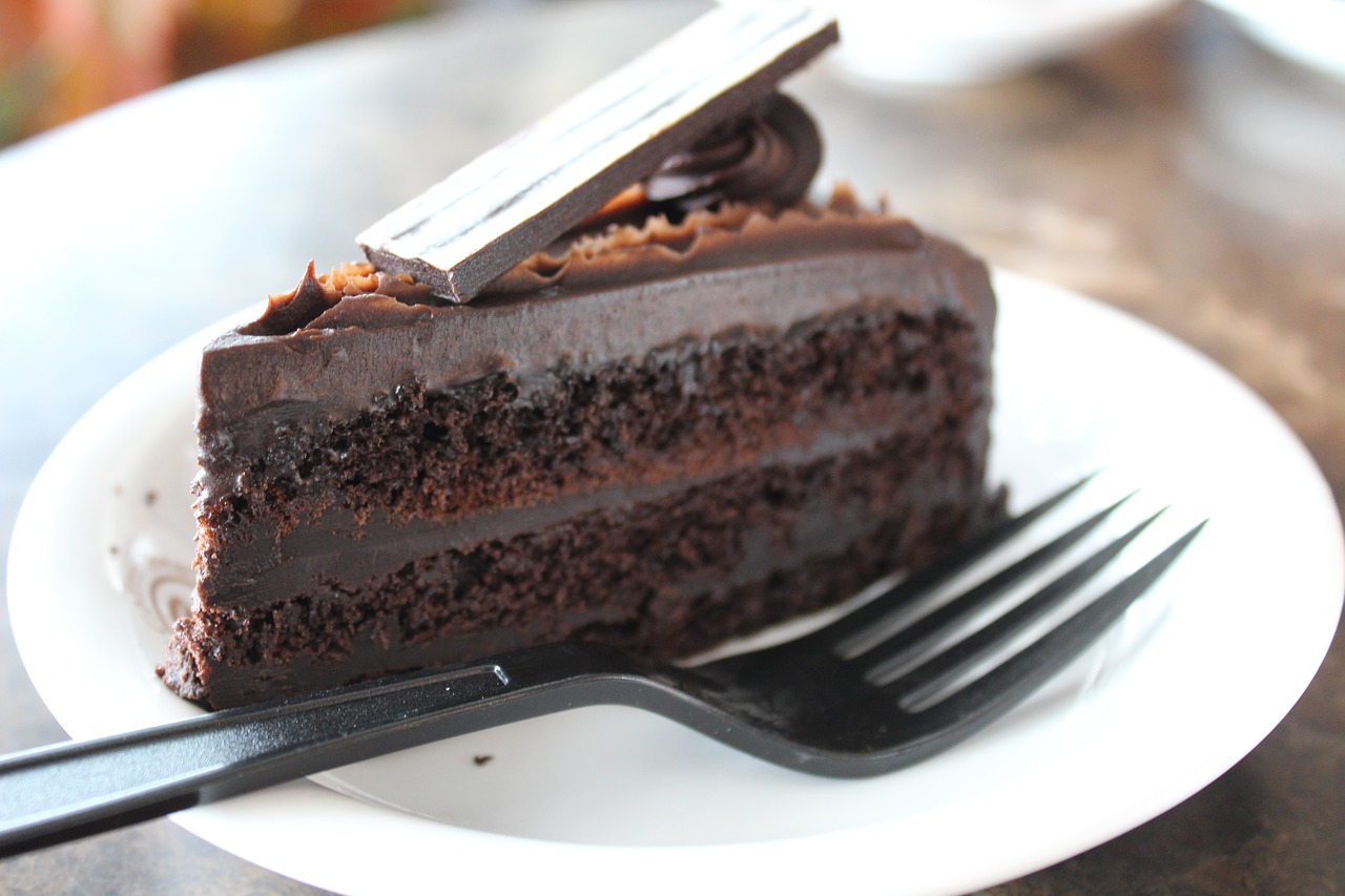 Image - chocolate cake rich brown sweet