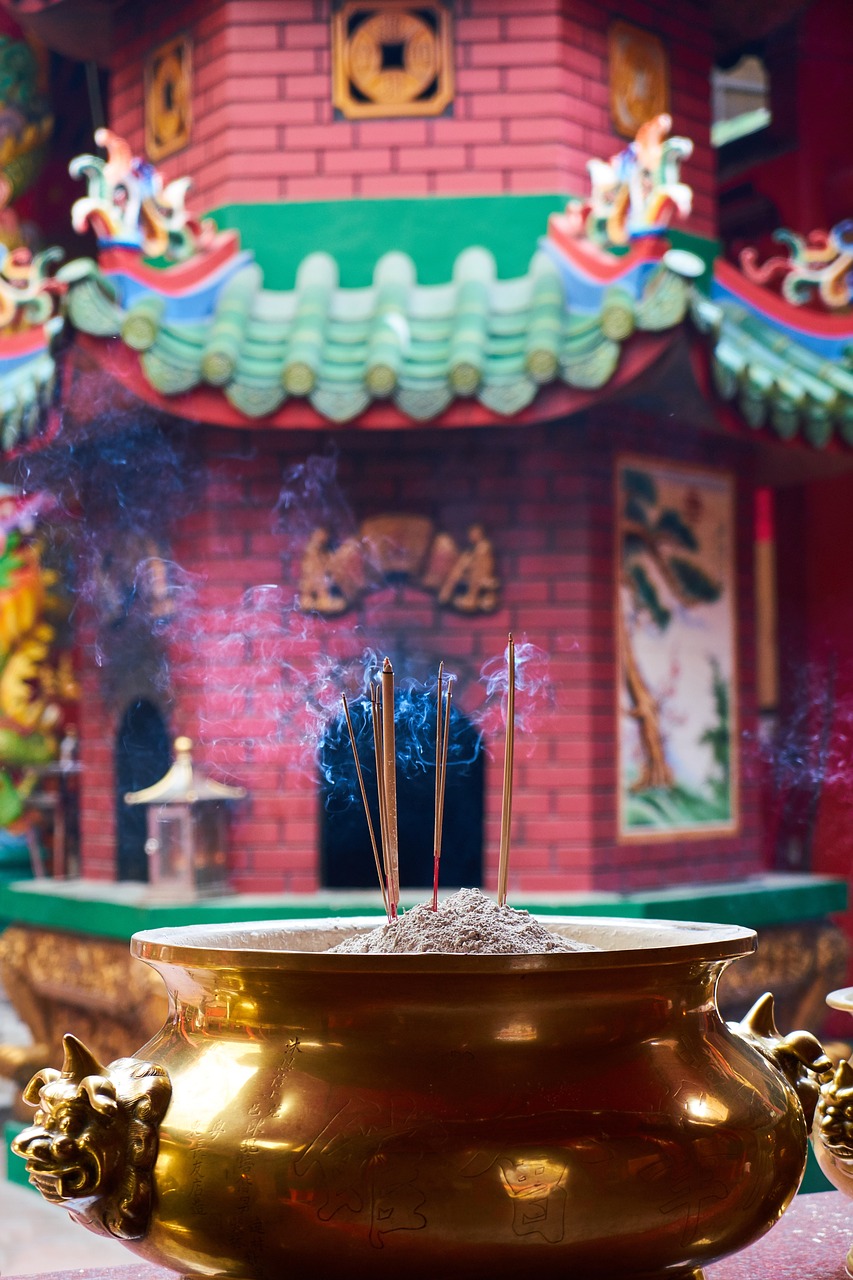 Image - incense temple chinese buddhism