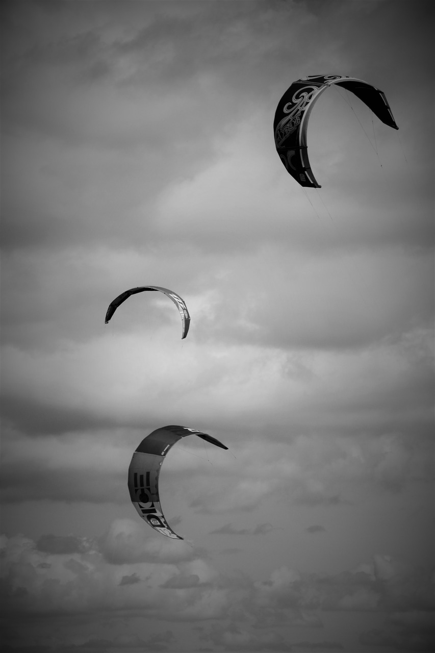 Image - sea kitesurf windsurfing vela sky