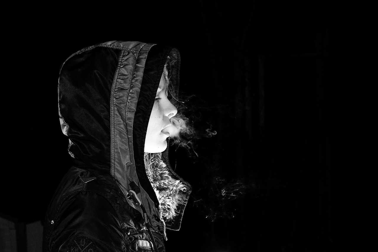 Image - dark smoke side darkness mystical