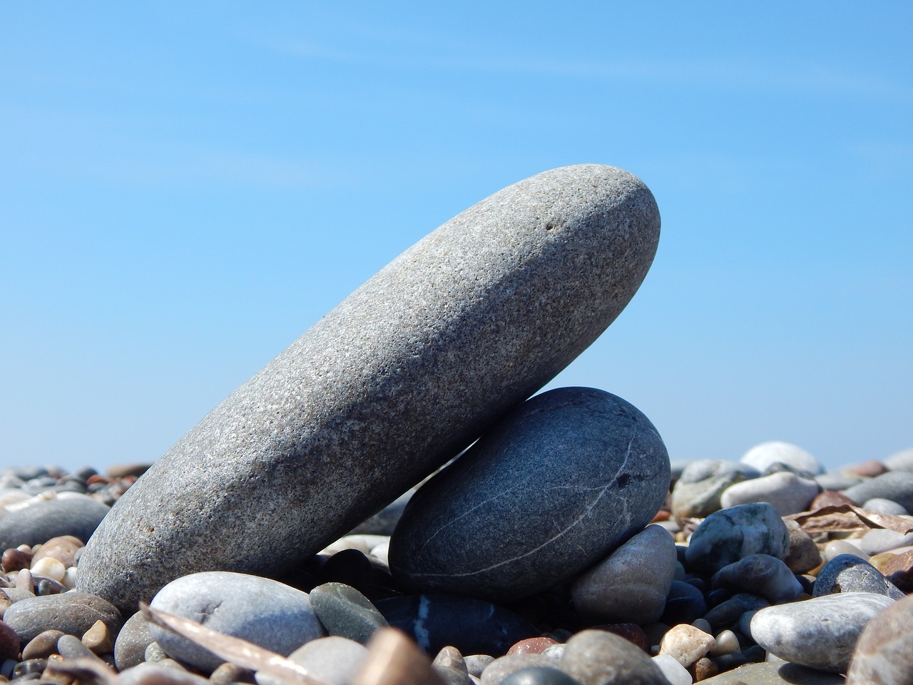 Image - stone sea pebbles stones nature