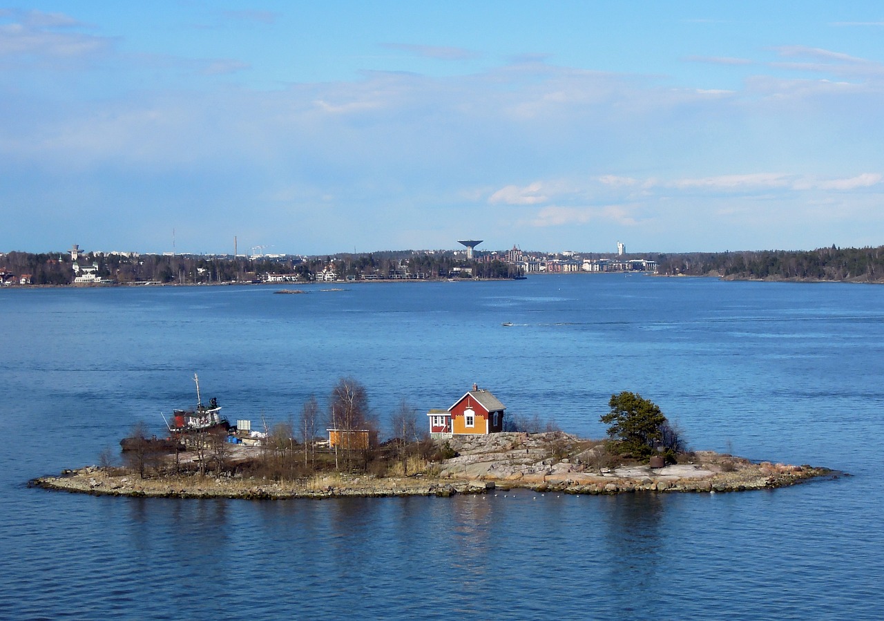 Image - island sea archipelago helsinki