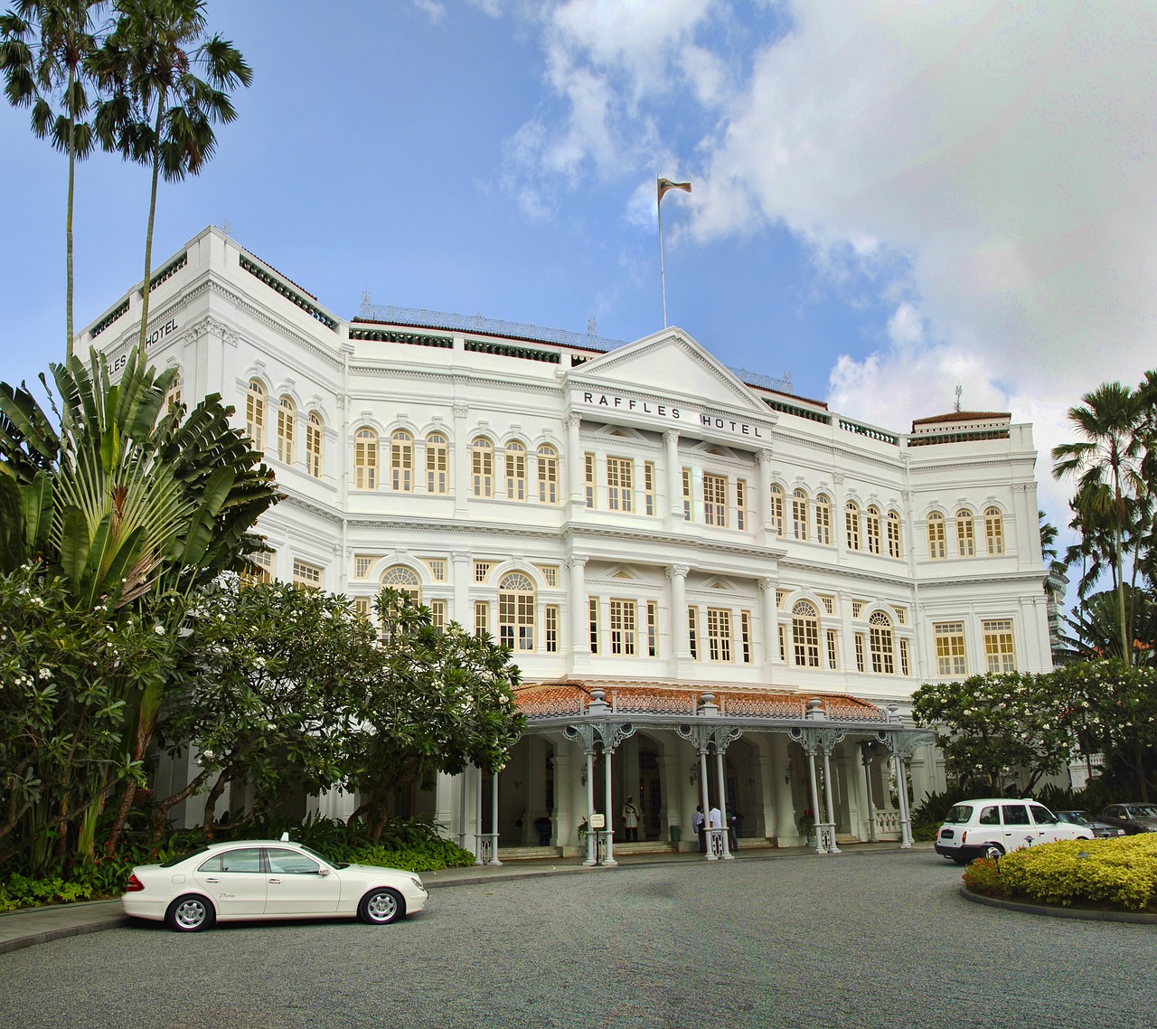 Image - singapore raffles landmark travel