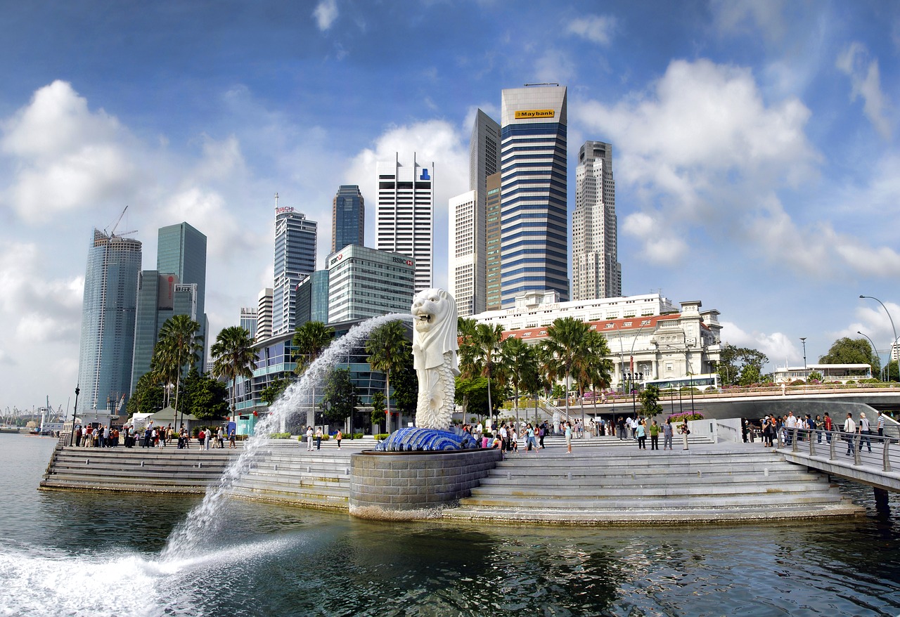 Image - singapore merlion park asia