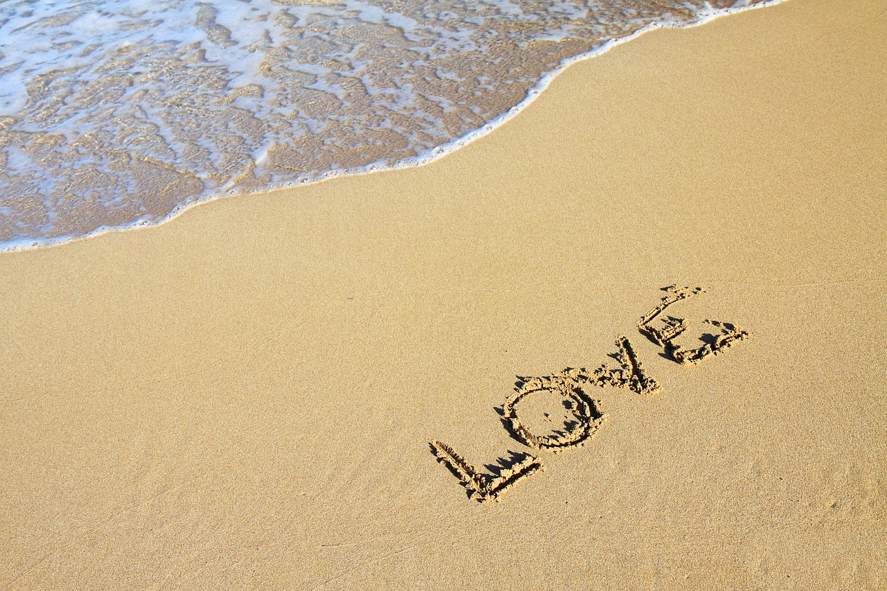 Image - background beach coast love ocean